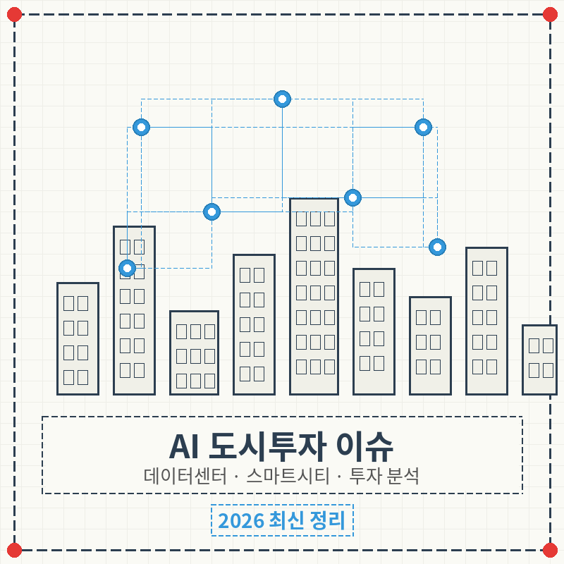 AI 도시투자 이슈 포스터 관련 사진