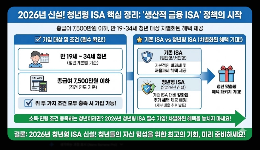 ISA 절세 효과 [2026년 신규] 비과세&middot;손익통산 혜택 및 실전 계산 사례 총정리