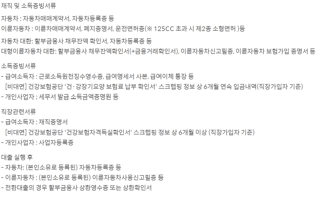 신한은행 자동차대출