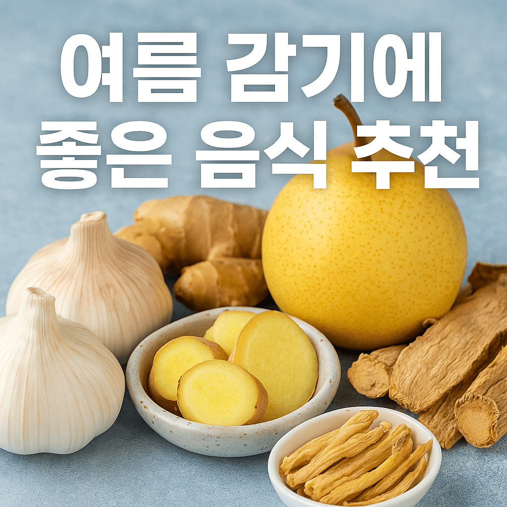여름 감기에 좋은 음식 냉방병 예방 음식 추천