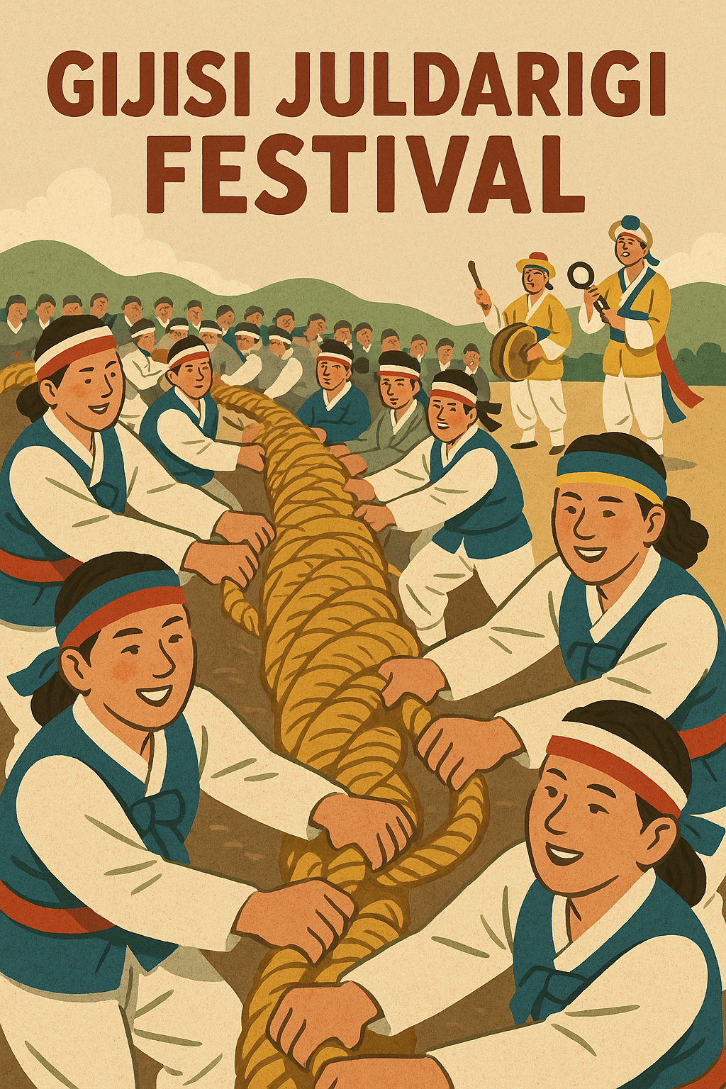 기지시줄다리기 축제