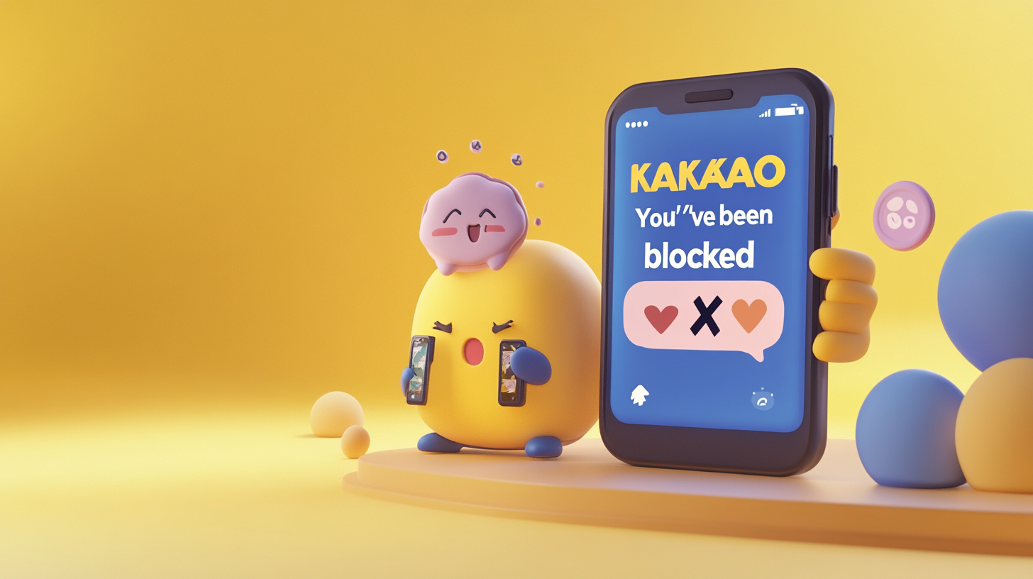 카카오톡 친구 차단을 해제했을 때의 반응