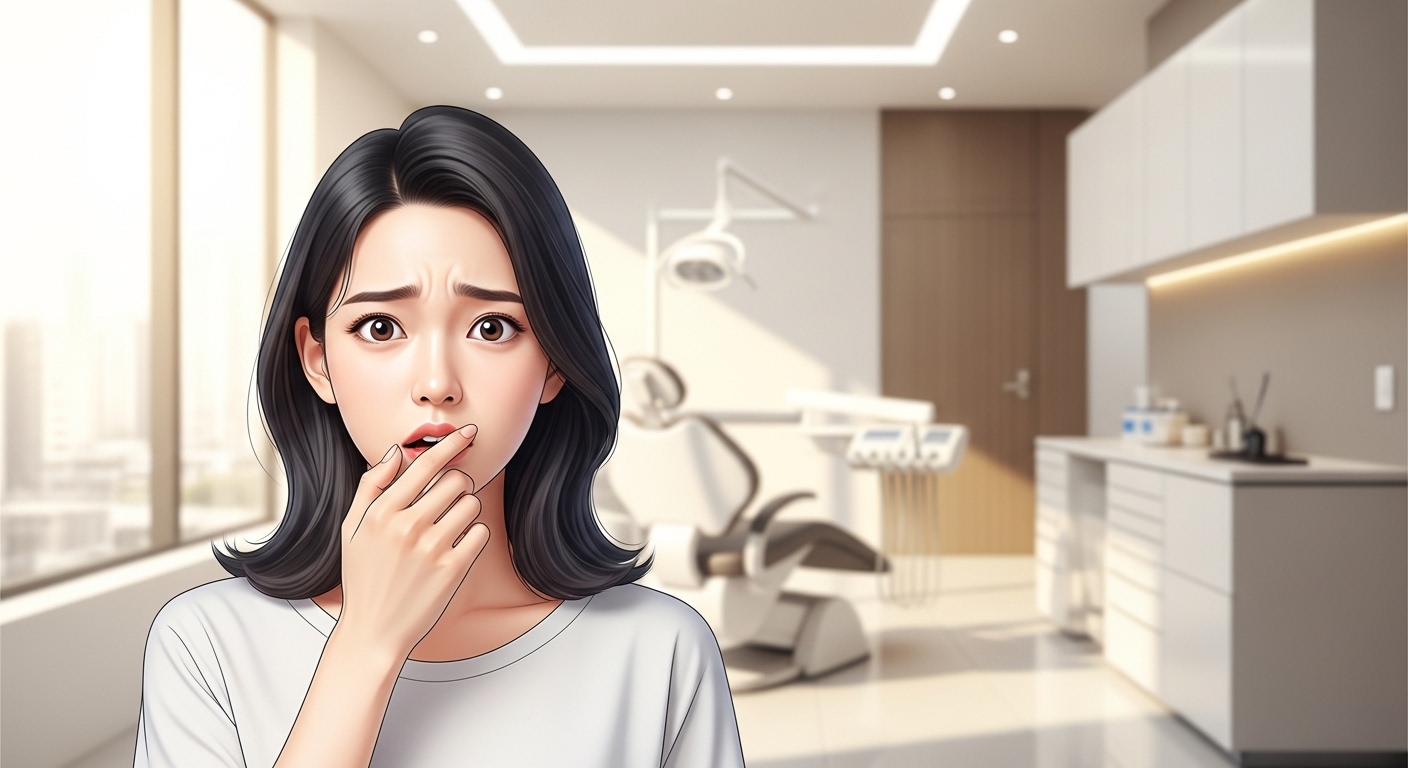 교정유지장치&amp;#44; 치과방문