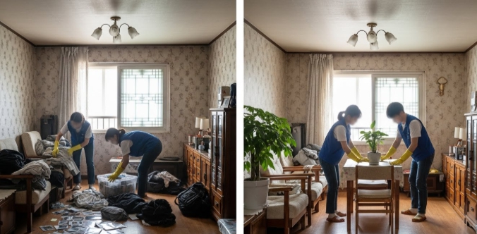 계룡 고독사청소 업체