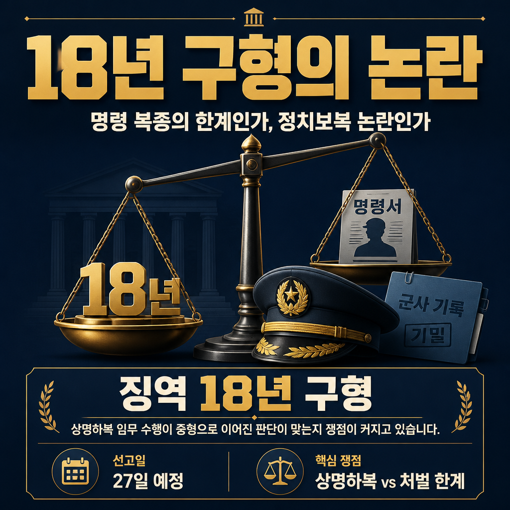 18년 구형의 논란