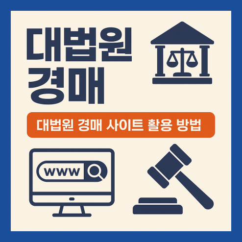 대법원 경매 사이트 활용 꿀팁