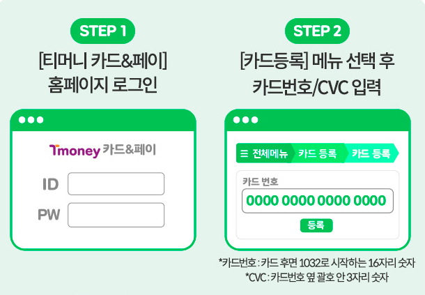 기후동행카드 등록방법