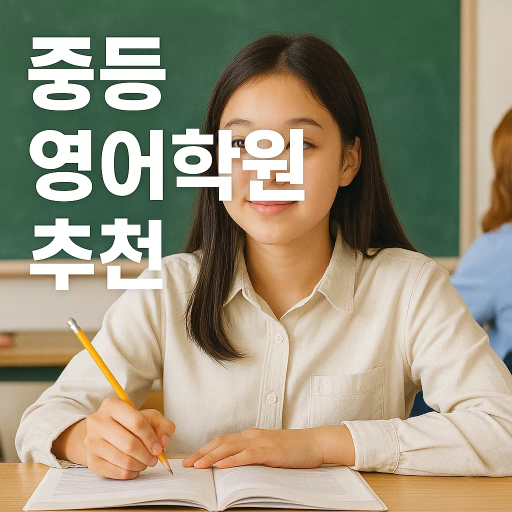 서울 중등 영어학원 추천