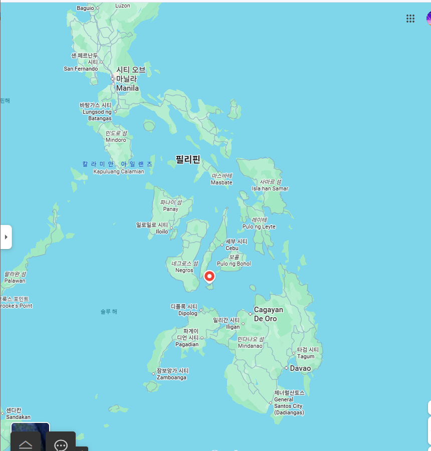 필리핀 지도