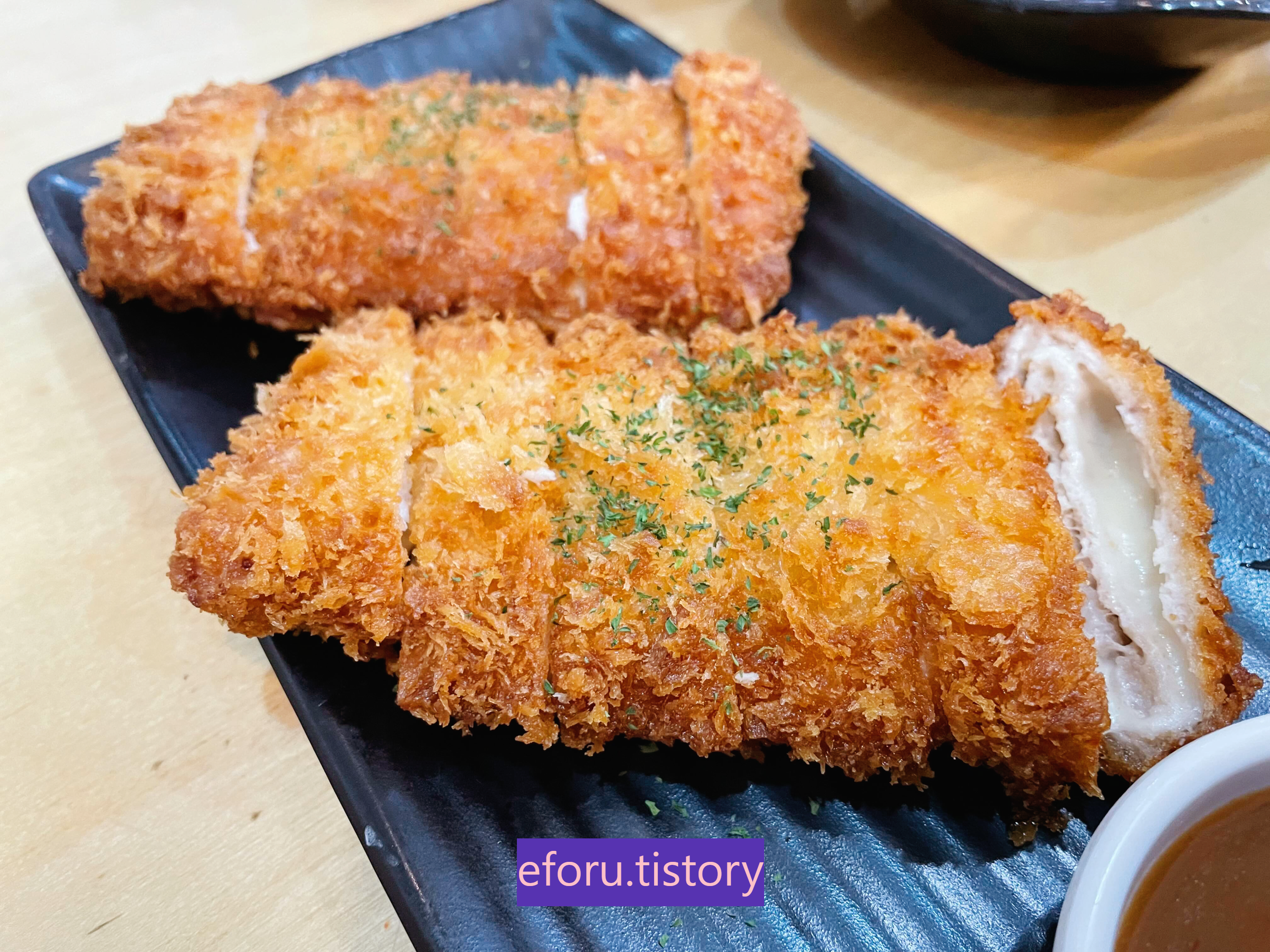 치즈돈까스 한 롤