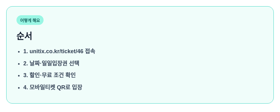 신청&middot;확인 순서