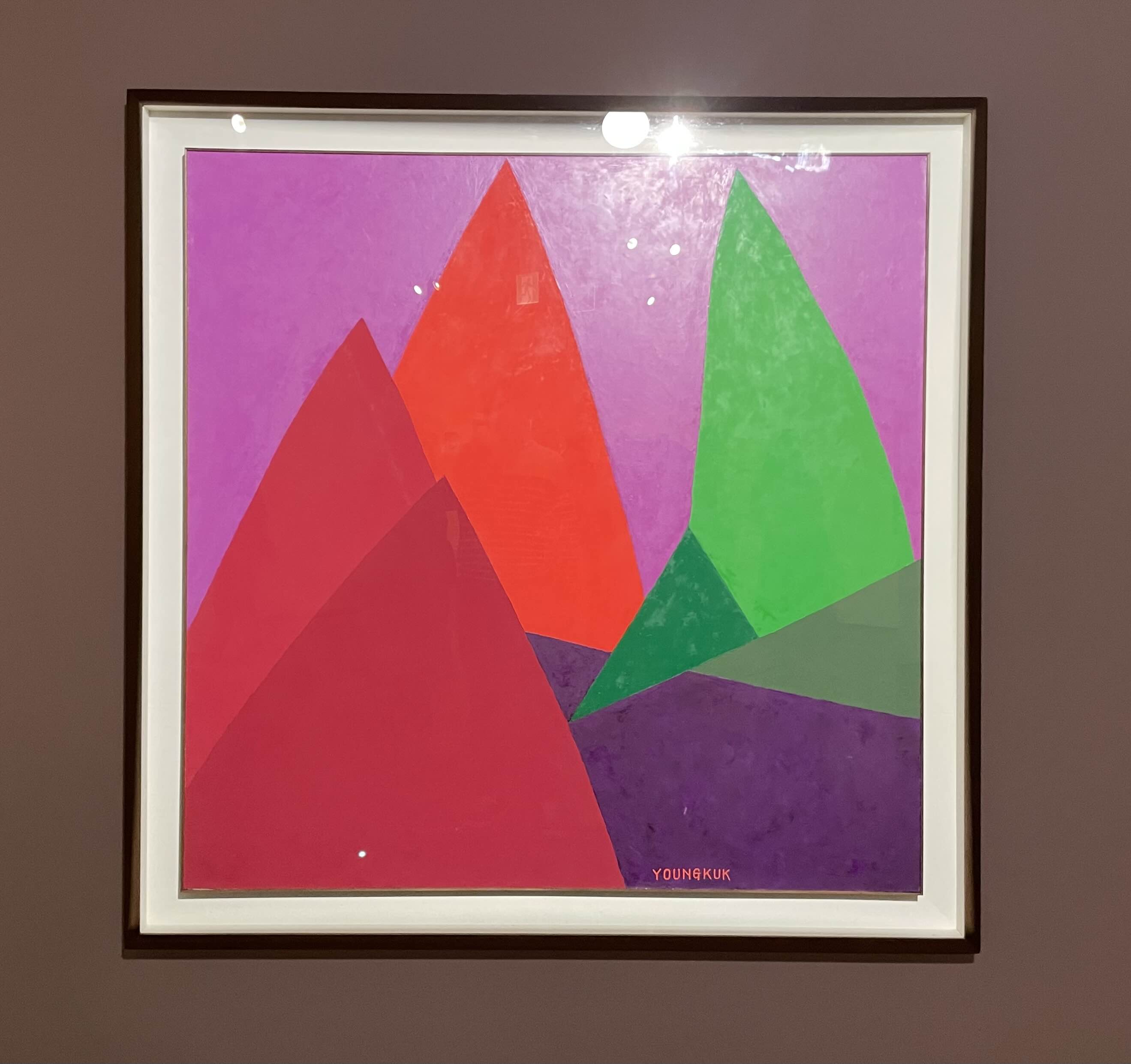 유영국-산 (1989, 캔버스에 유채)