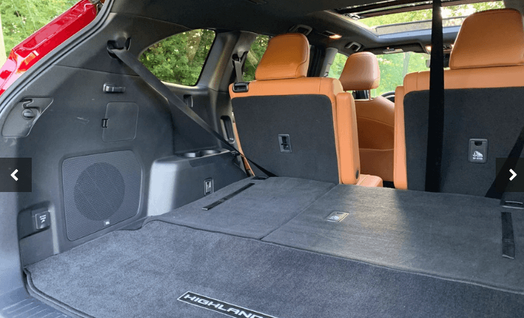 2023년 토요타 하이브리드 화물공간