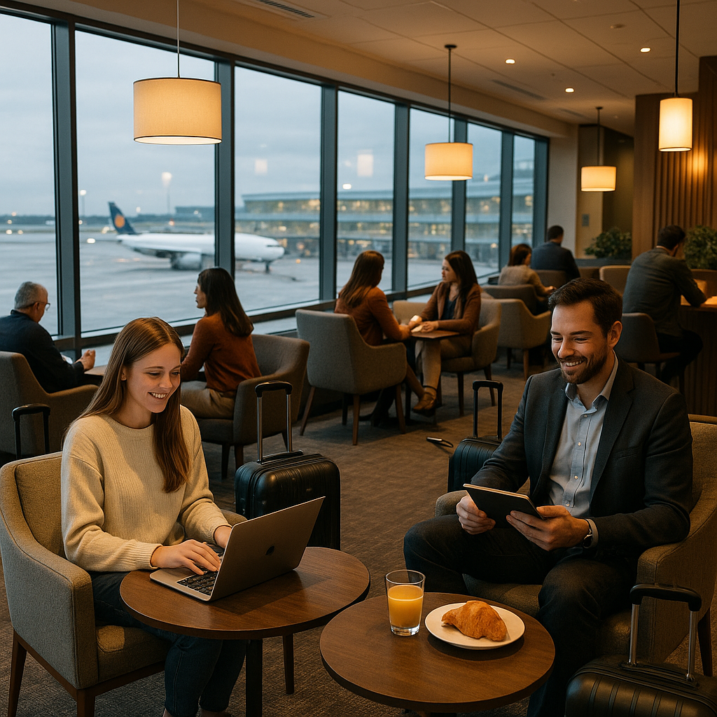 해외여행시 공항 라운지 이용 방법 총정리 (신용카드, 멤버십, 유료이용) 관련 사진
