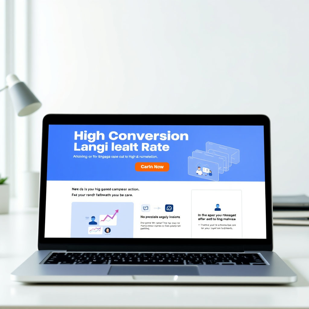 디지털 마케팅을 위한 전환율이 높은 랜딩페이지 구성 요소