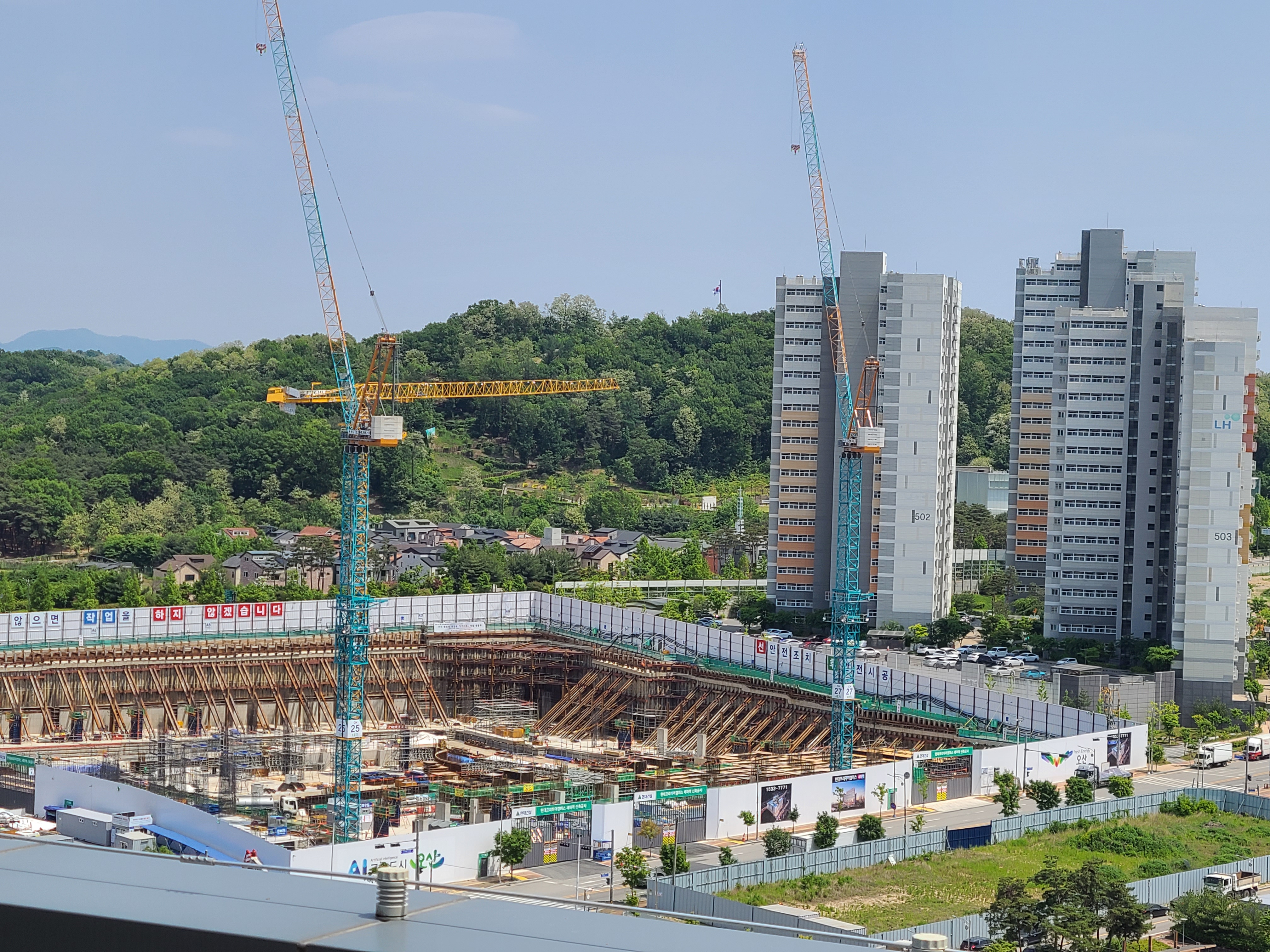 현대프리미어캠퍼스 공사현장4