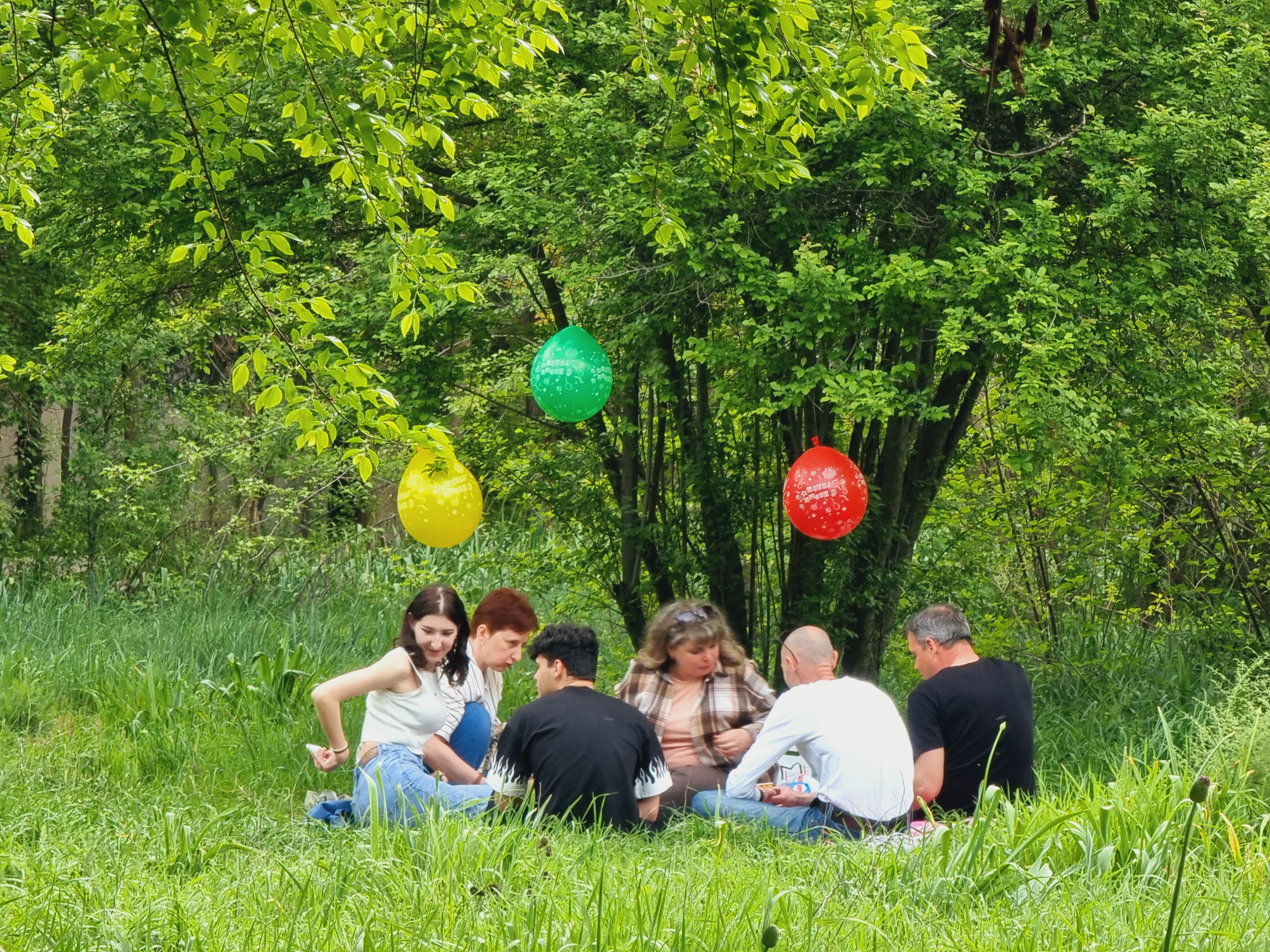 연인 데이트 및 가족 나들이 모습