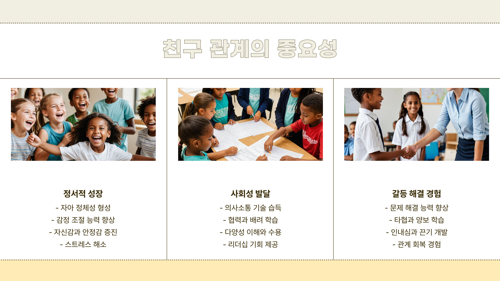 초등학생 친구 관계 갈등 해결법과 좋은 친구 사귀기