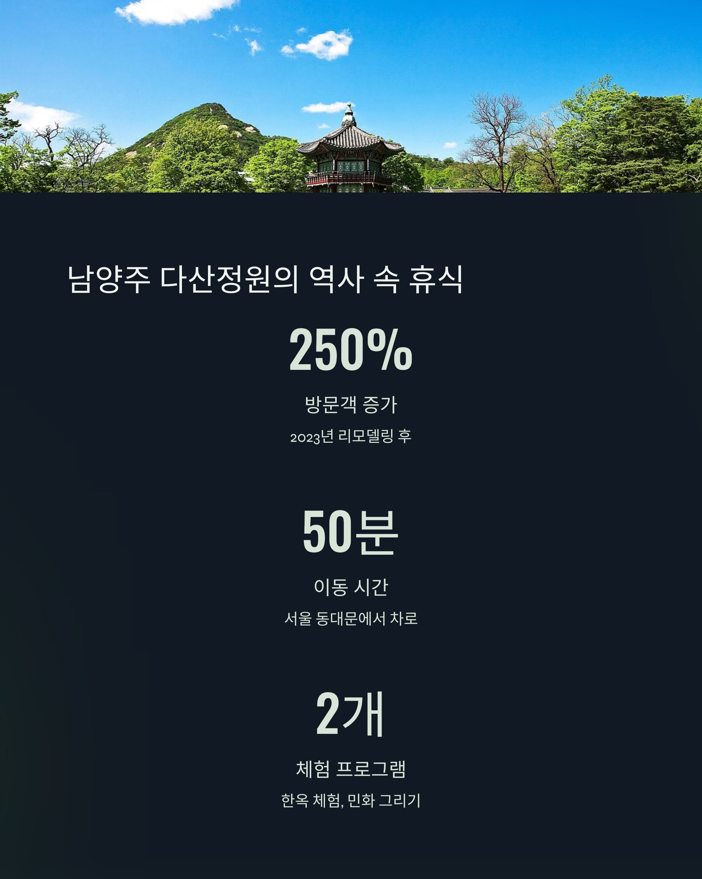 남양주 다산정원