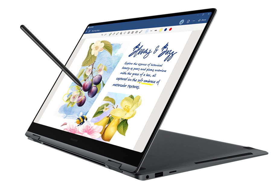 갤럭시북5 360 사용 사진