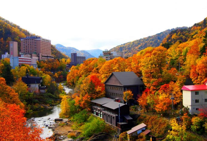 홋카이도 단풍 명소1