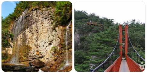 강천산 군립공원 전경사진