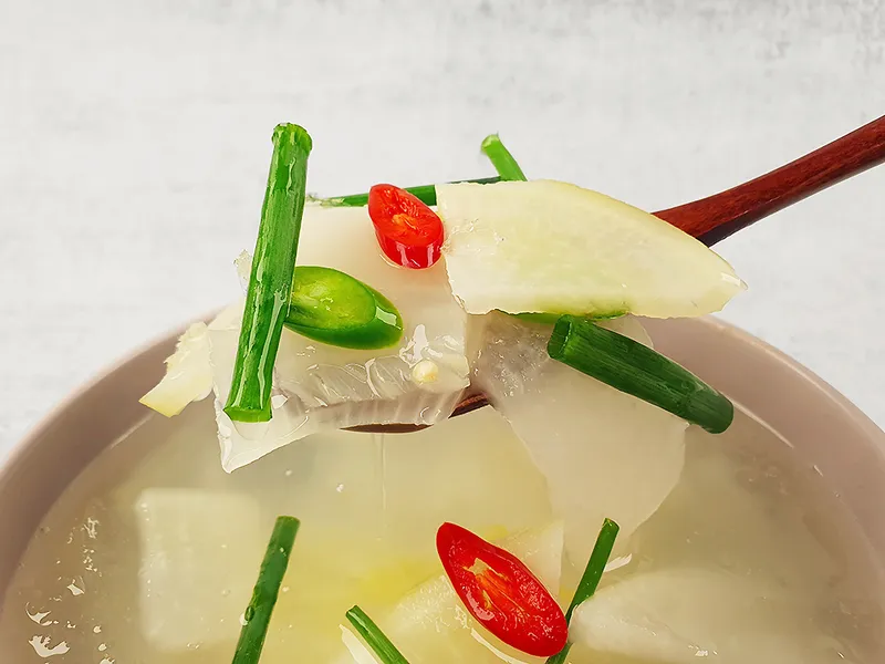 동치미 맛있게 담는법