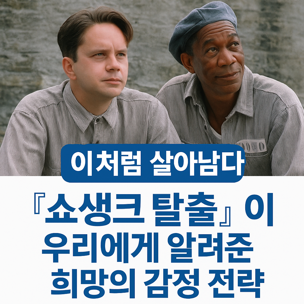 이처럼 살아남다 – 『쇼생크 탈출』이 우리에게 알려준 희망의 감정 전략