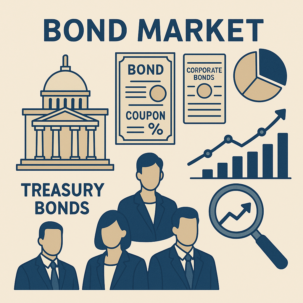 미국 주식 투자 채권 시장(Bond Market)의 이해와 채권 투자 기초