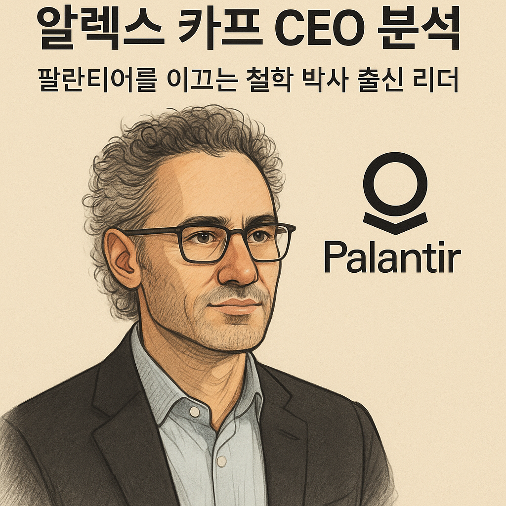 알렉스 카프 CEO 분석 팔란티어를 이끄는 철학 박사 출신 리더