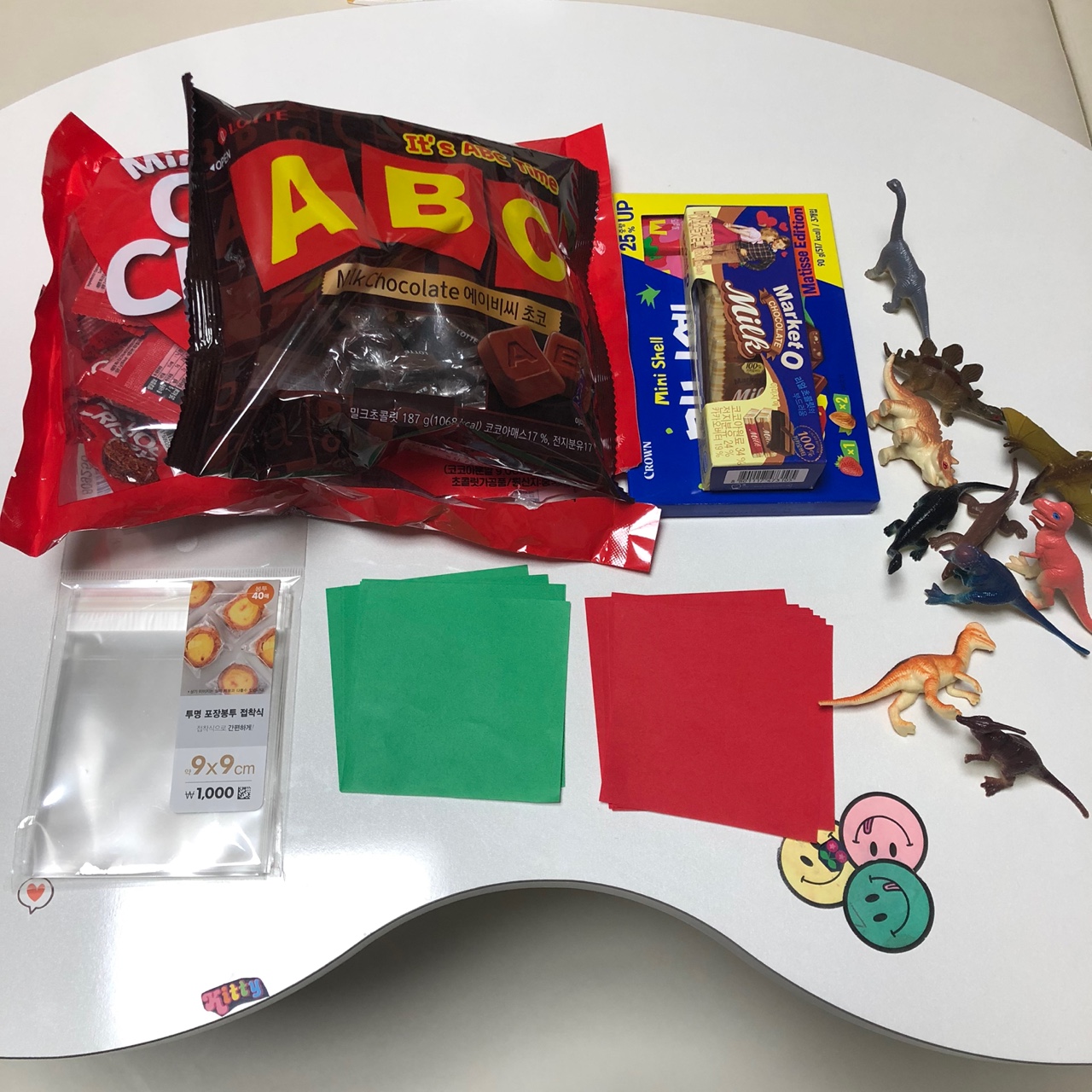 크리스마스 어드벤트 캘린더 만들기 준비물