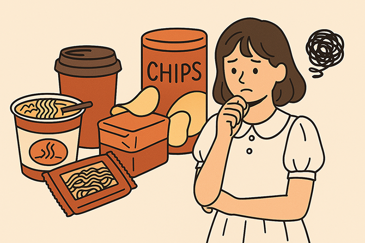 인스턴트식품 종류 몸에 좋지 않은 이유 개선 방법