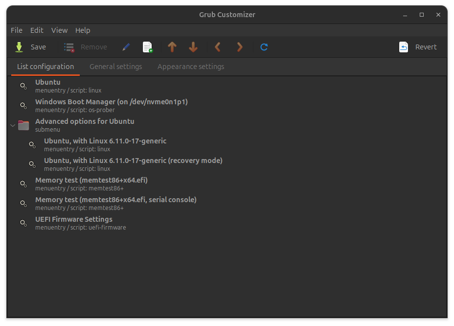 Grub Customizer