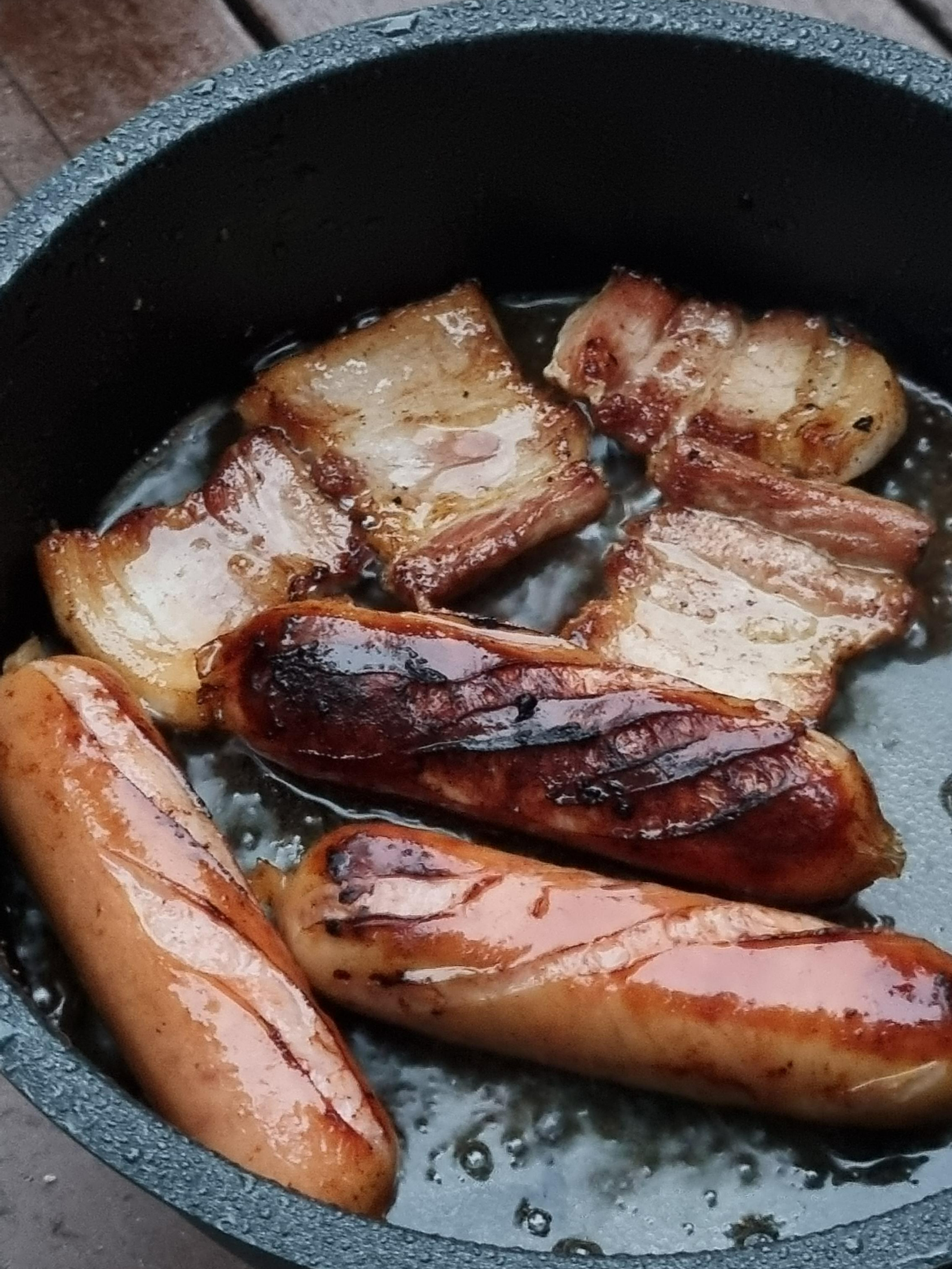 백마왕초언니코펠_삼겹살