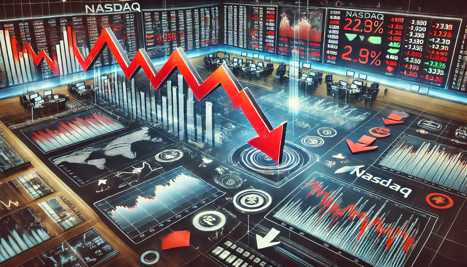 비트코인 나스닥 하락