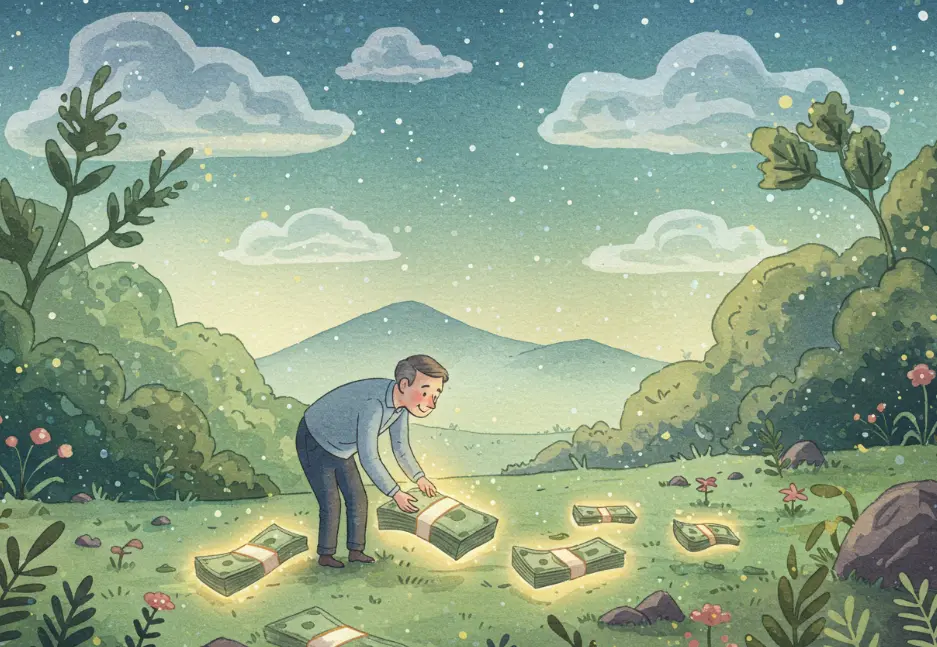 큰 돈을 줍는 꿈 해몽