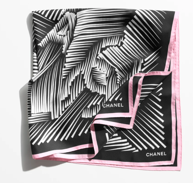 샤넬 스퀘어 스카프