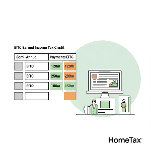 2025 근로장려금 반기신청 지급일 이미지