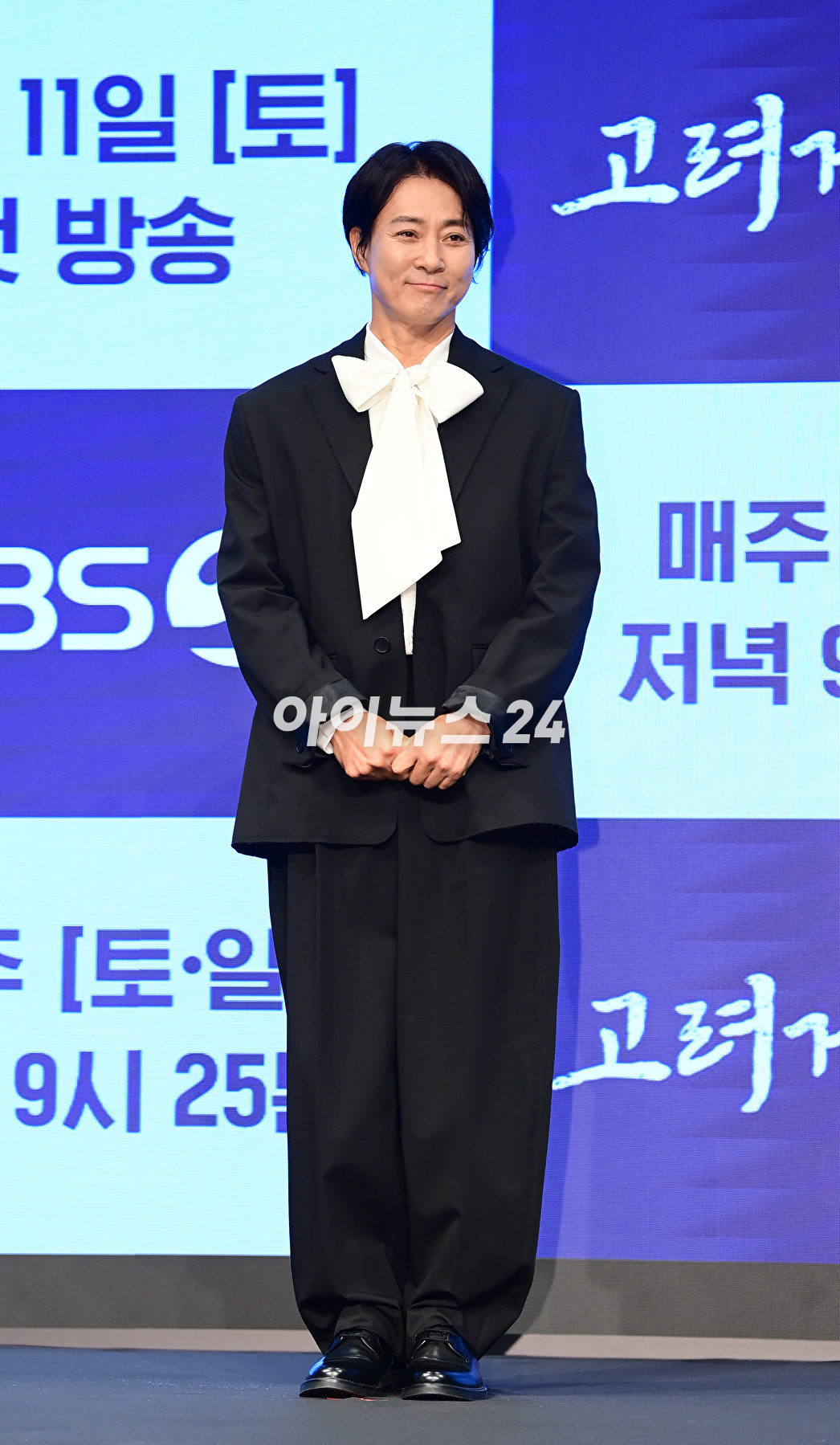 배우 최수종이 9일 오후 서울 구로구 더세인트에서 열린 KBS 2TV &#39;고려거란전쟁&#39; 제작발표회에서 포즈를 취하고 있다. [사진=정소희 기자]