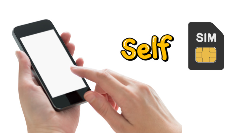 eSIM 지원 기종 확인 체크리스트 일러스트