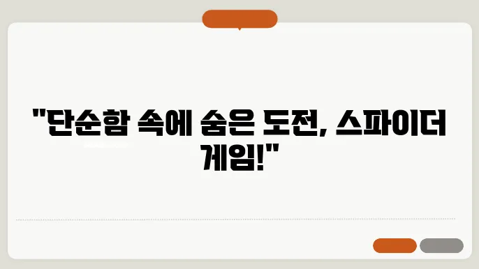 스파이더 카드게임