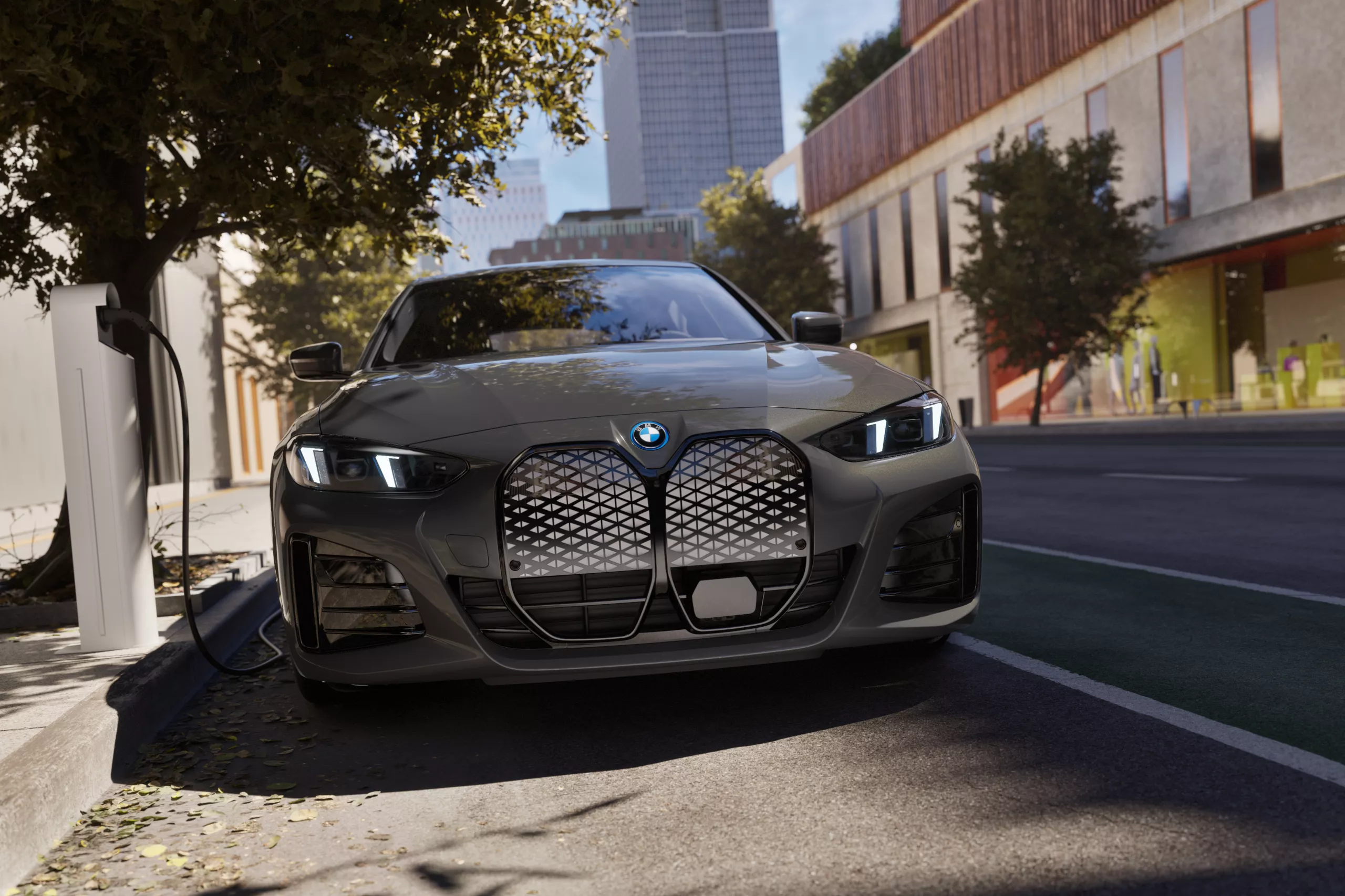 BMW i4 페이스리프트 그릴