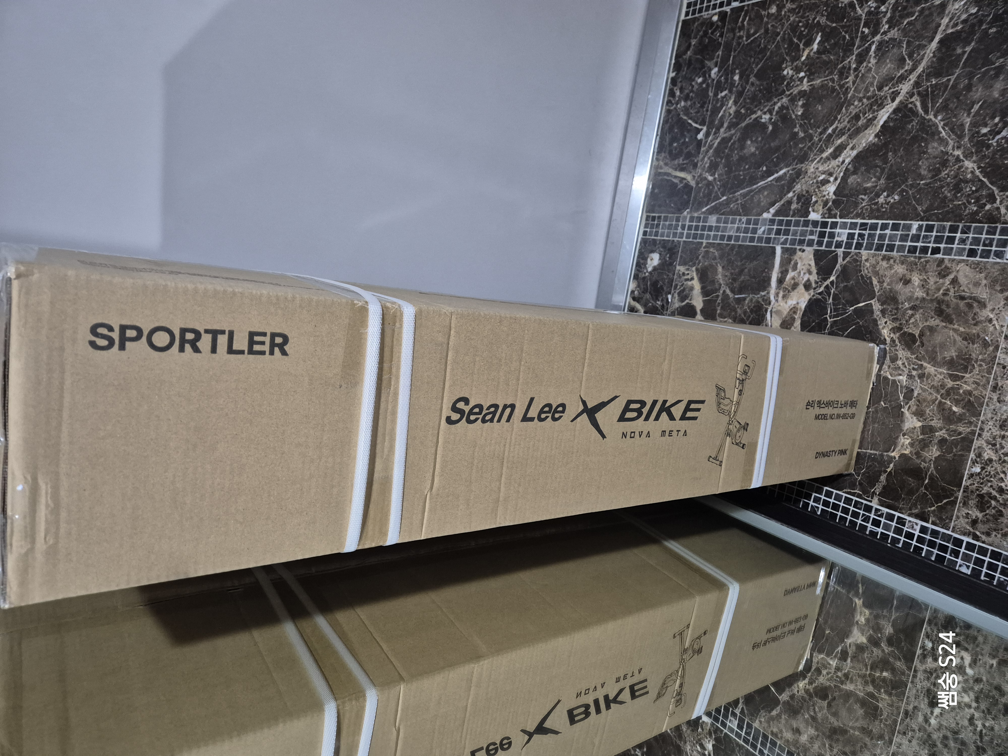 숀리 바이크 노바 메타 언박싱