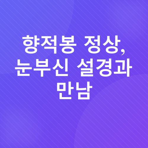 덕유산 눈꽃 여행_3
