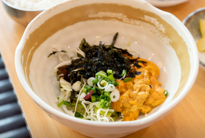 6시내고향 오징어 물회