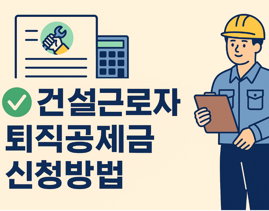 건설근로자 퇴직공제금 안내