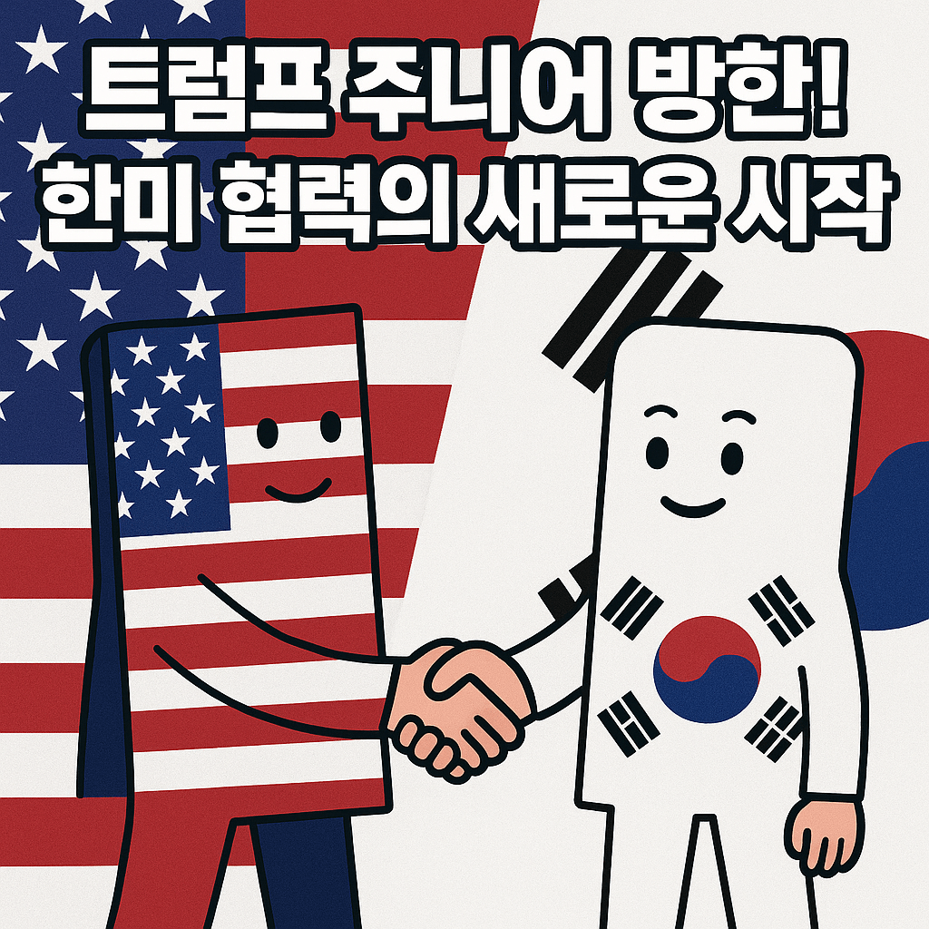 트럼프 주니어 한국 방문의 숨은 의미