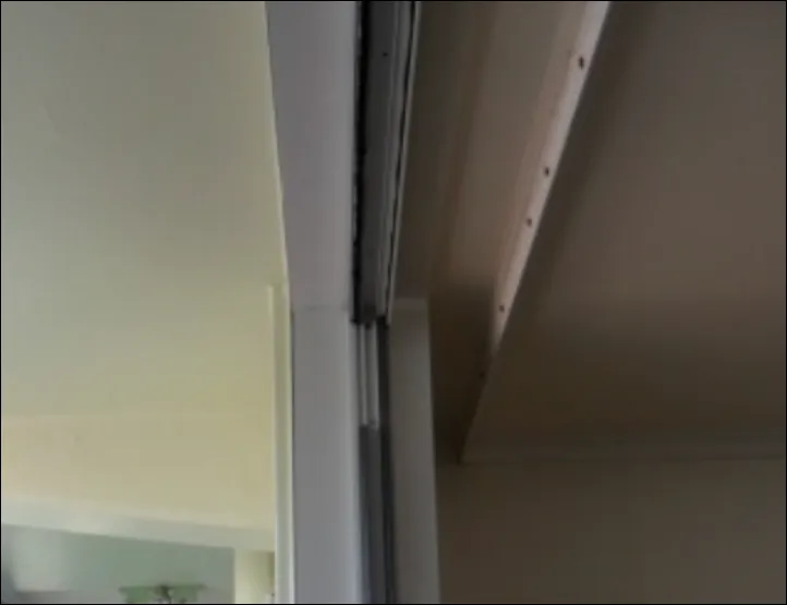 프레임 커버 작업 후