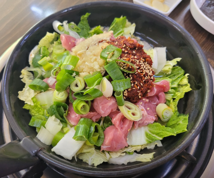 생방송투데이 비빔돼지 맛집 촌두부 고추장물 온라인 구매 경북 구미 상돈이비빔돼지