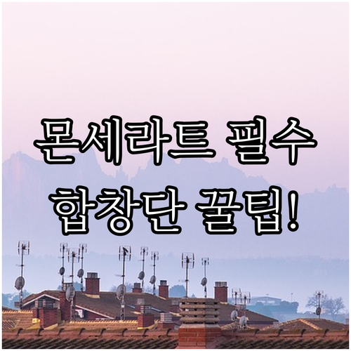 바르셀로나 근교 몬세라트 여행 필수 ..